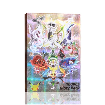 Карты Покемонов Точечная Вспышка Лучший Прокси Glory Pack Vstar Vmax GX Mega Ultra Rare Rainbow Arceus DIY Пикачу Подарок Для Детей