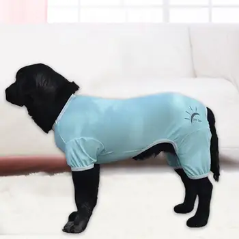 Пижама для собак без накипи Унисекс, комбинезон для домашних животных, Солнцезащитная одежда для больших собак