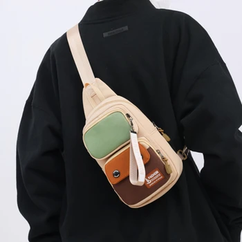 Нагрудная сумка большой емкости, трендовая сумка-мессенджер, крутая спортивная сумка для путешествий, наплечная поясная сумка, карман через плечо, высокое качество